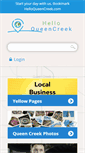 Mobile Screenshot of helloqueencreek.com